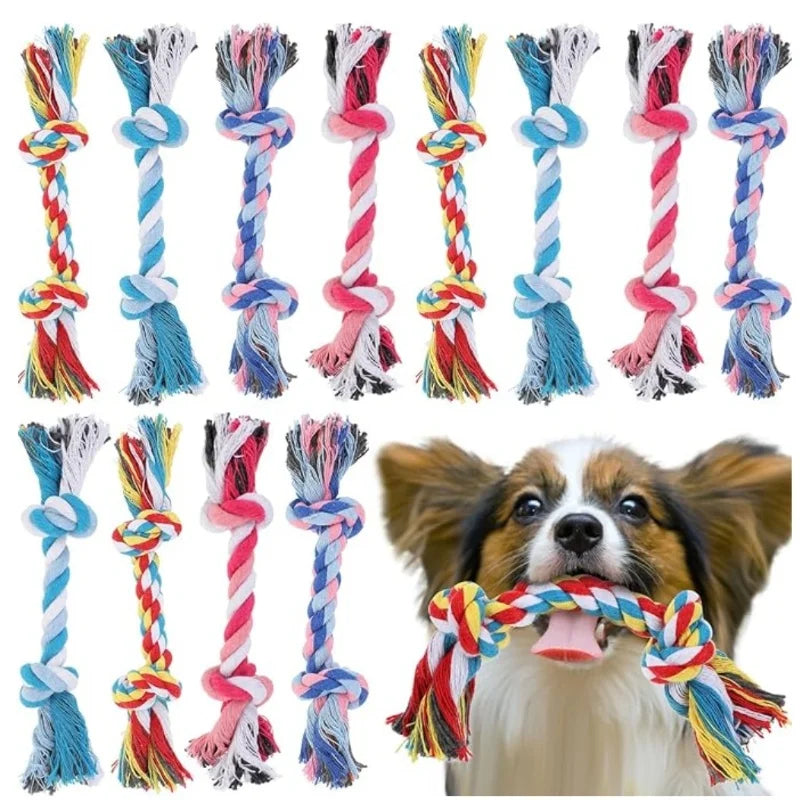Molar Bite-Resistant Cotton Rope Dog Toy