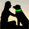 USB-aufladbarer LED-Hundehalsband für Nachtsicherheit