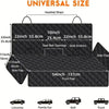 Premium Waterproof Dog Car Seat Cover with Safety Strap