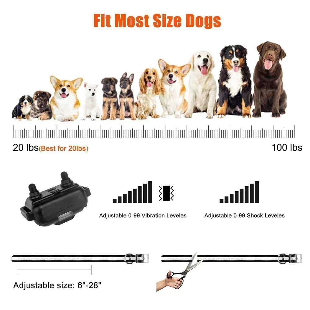 Rechargeable Dog Training Collar with Remote Control