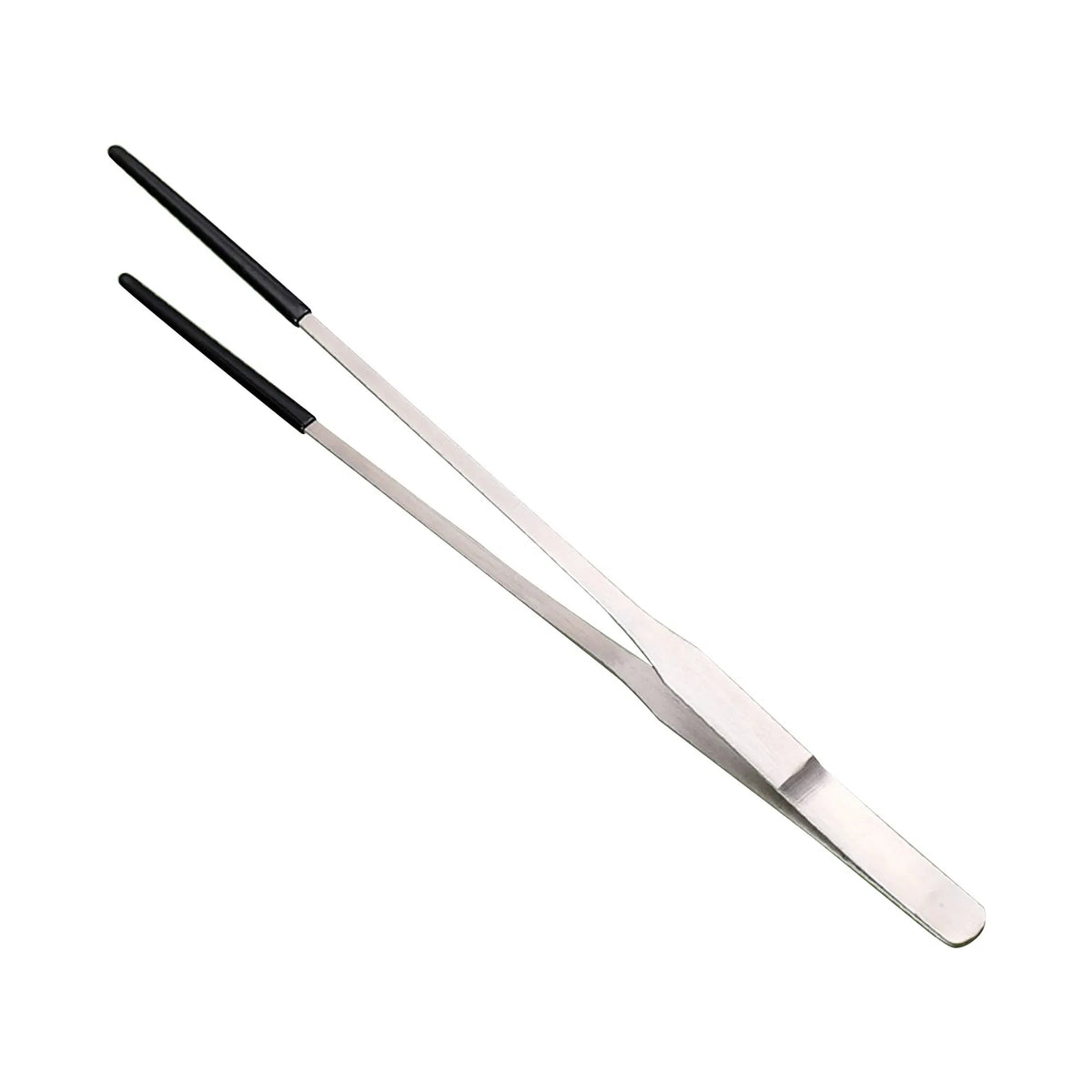 Stainless Steel Reptile Feeding Tongs with Protective Rubber Tips