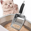 Stainless Steel Cat Litter Scoop with Long Handle