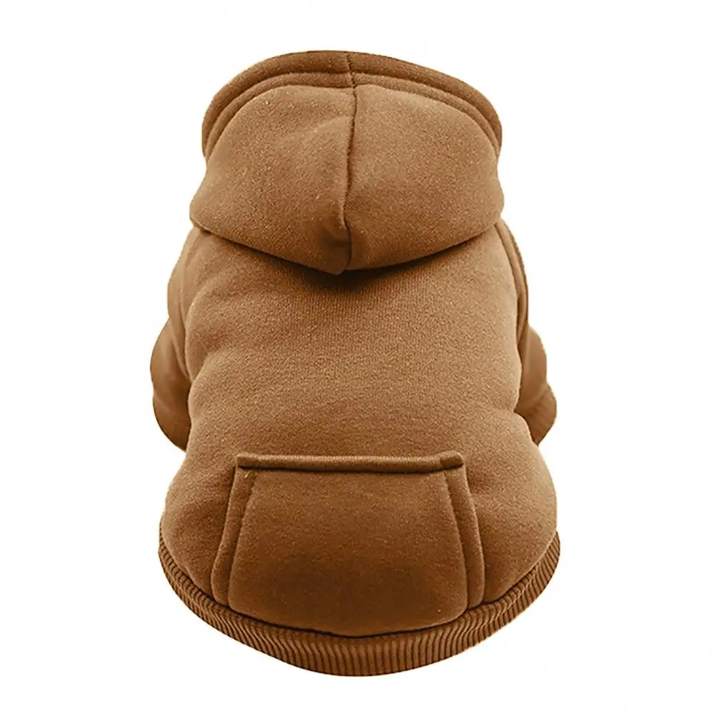 Cozy Hooded Dog Sweatshirt with Pocket