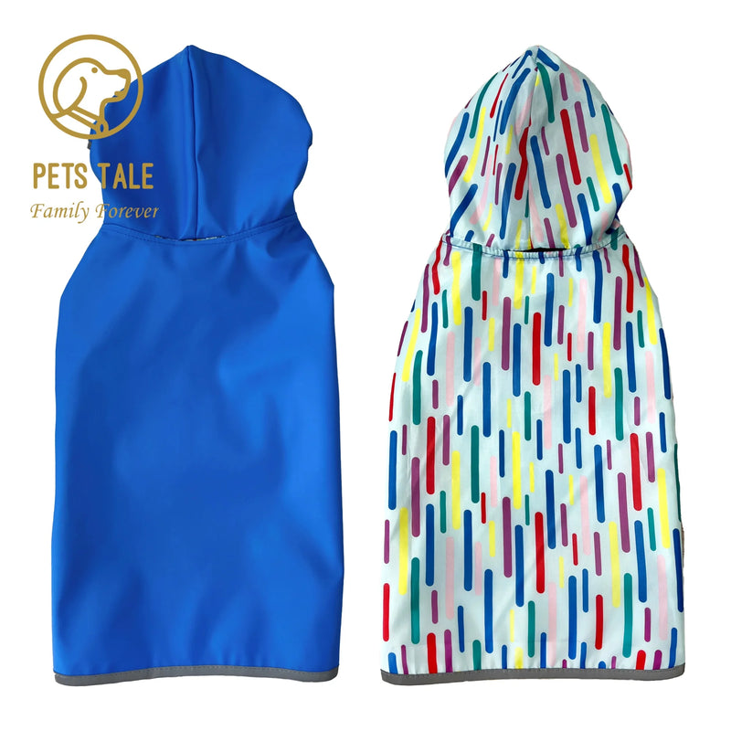 Impermeable Amarillo para Perro de Doble Capa