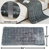 Non-Slip Plaid Dog Car Seat Cover with Washable Flannel