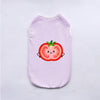 Breathable Fruit Print Pet Vest for Small Dogs and Cats