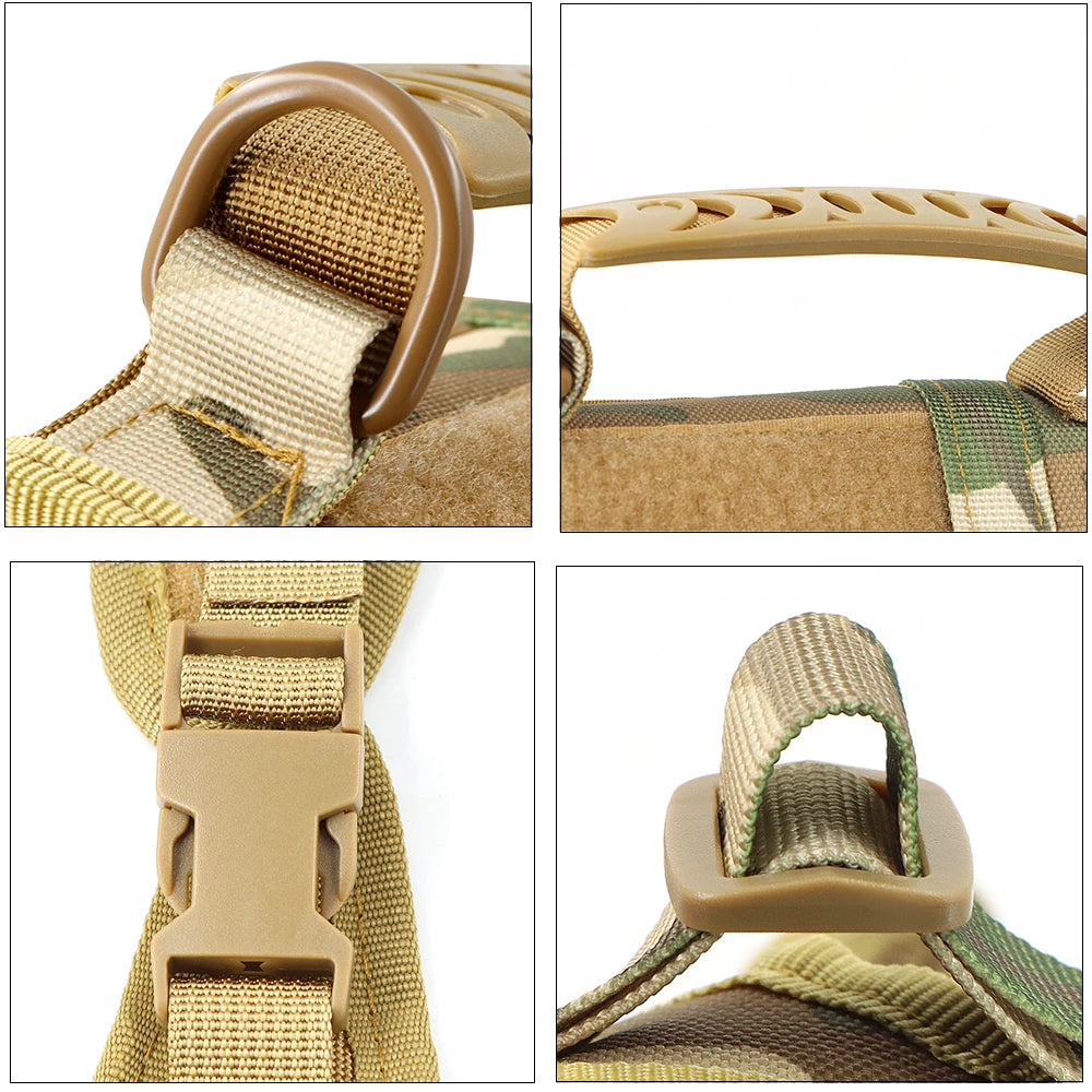 Escape-Proof Mesh Cat Harness and Leash Set with Control Handle