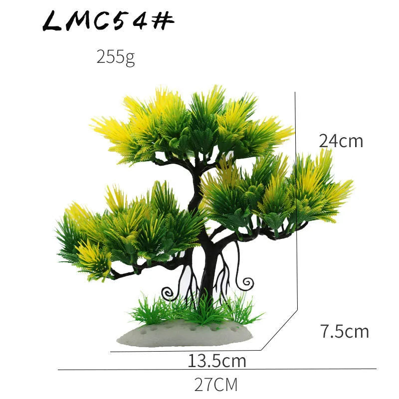 Aquarium Decor: Simulation Plants and Landscaping Ornaments