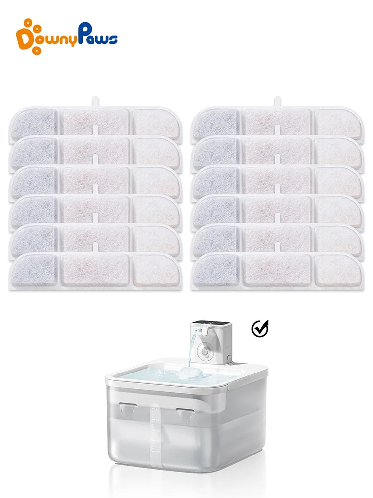 Replacement Activated Carbon Filters for Cat Water Fountain