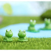 Mini Resin Frog Figurines for Fairy Garden & Terrarium Decor