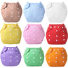 Eco-Friendly Reusable Cotton Cloth Diapers with Adjustable Fit