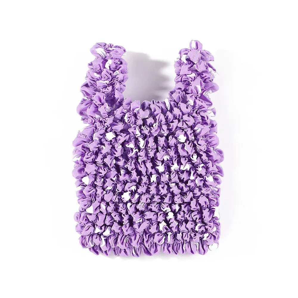 Foldable Reusable Bubble Shopping Bag with Expandable Storage