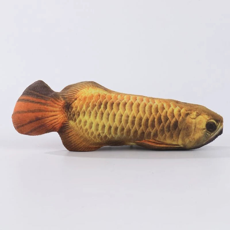 Plüsch-Katzenspielzeug - Fischdesign