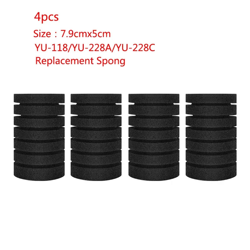 Aquarium Biochemical Sponge Filter with Air Pump Skimmer