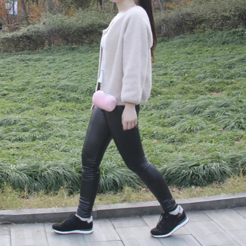 Mesh-Panel Hamster Crossbody Carrier