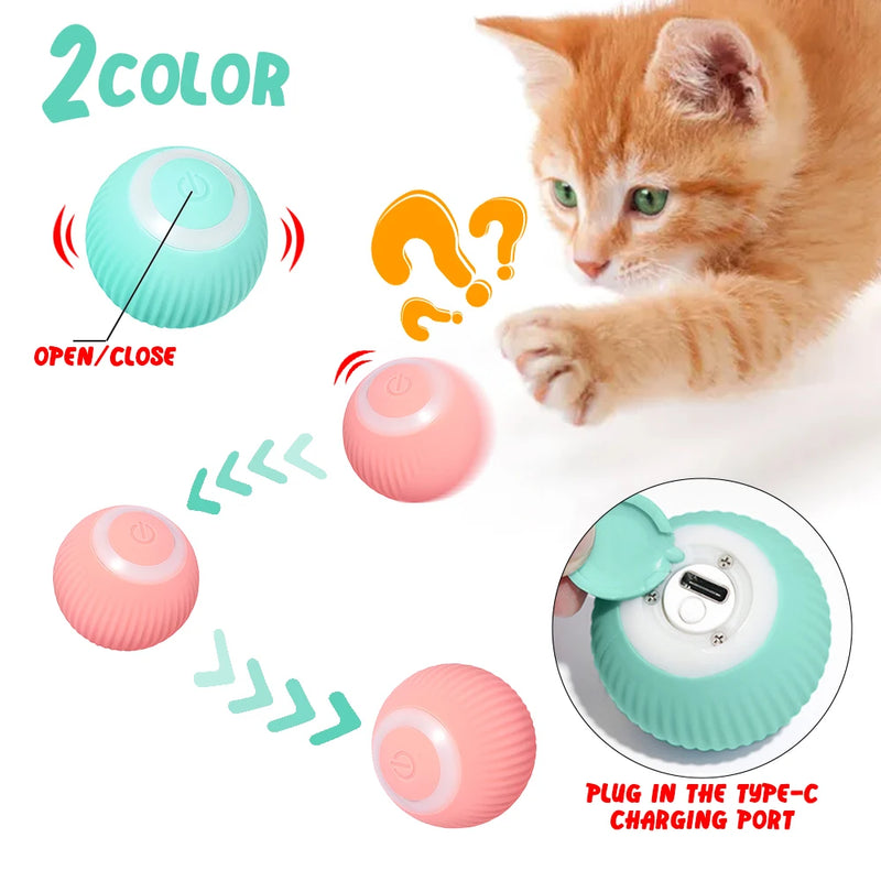 Pelota Interactiva Inteligente para Gatos