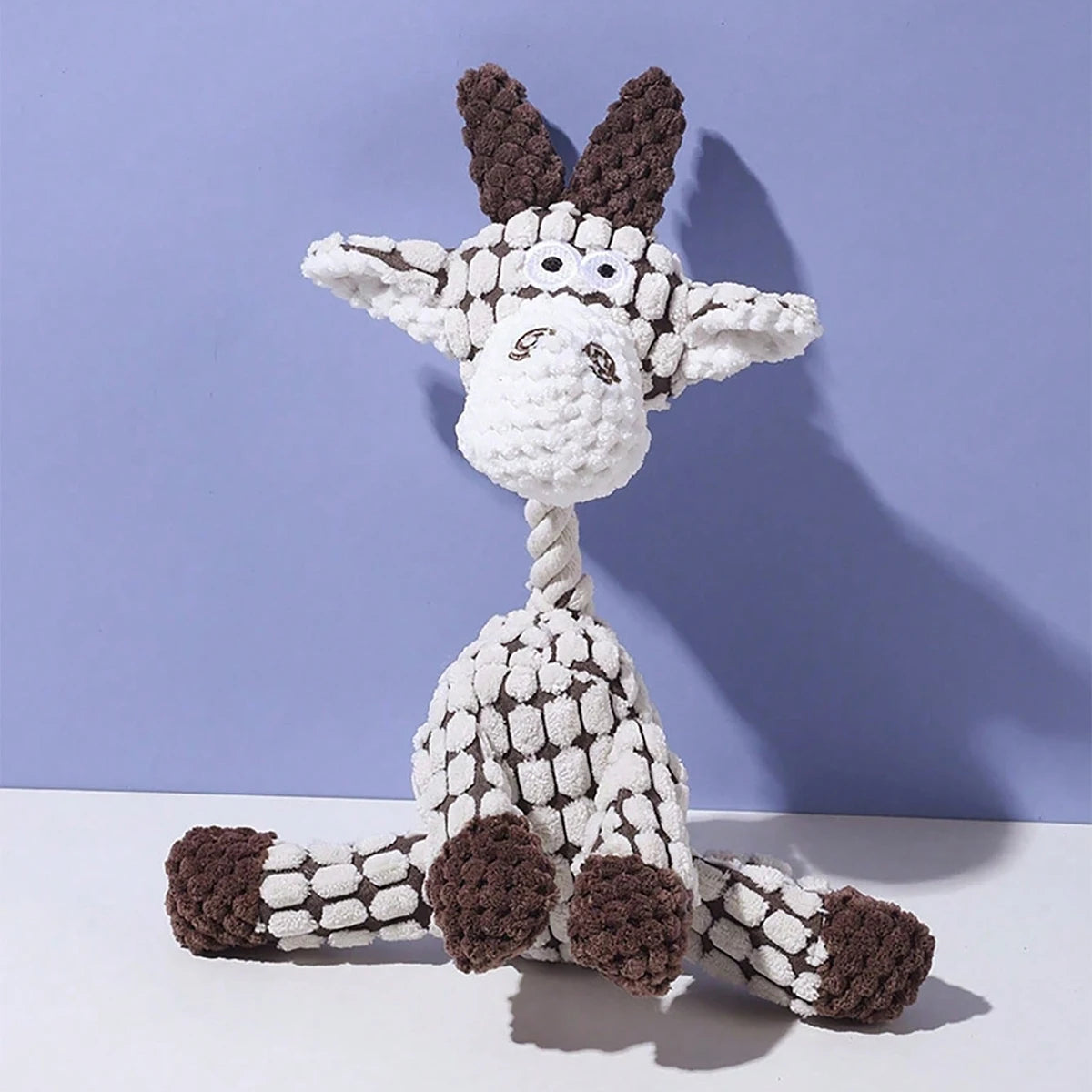 Squeaky Donkey Plush Toy for Dogs