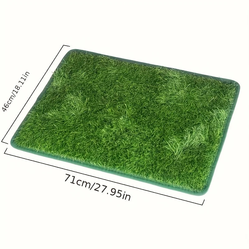 Washable Fake Grass Dog Potty Training Pad