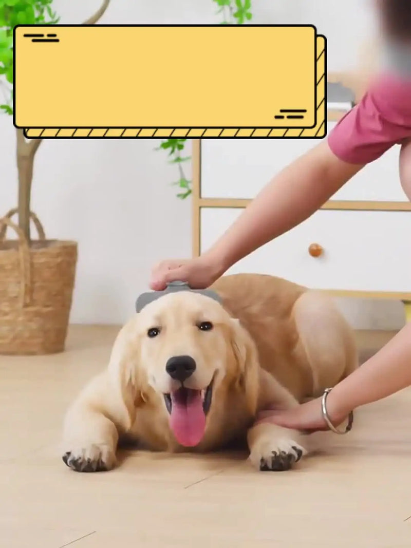 Peine Deslanador Ergonómico para Perros y Gatos