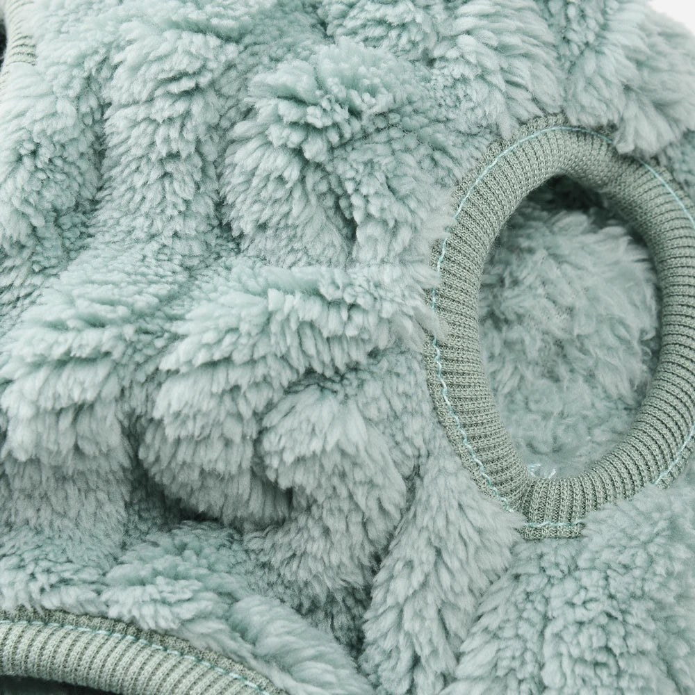 Cozy Fleece Dog Sweater for Small & Medium Breeds