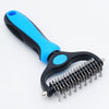Double-Sided Undercoat Rake for Dogs and Cats