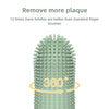 Brosse à dents en silicone 360° pour doigts, pour chiens et chats