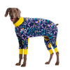 Cartoon Print Cotton Pajamas for Medium and Large Dogs