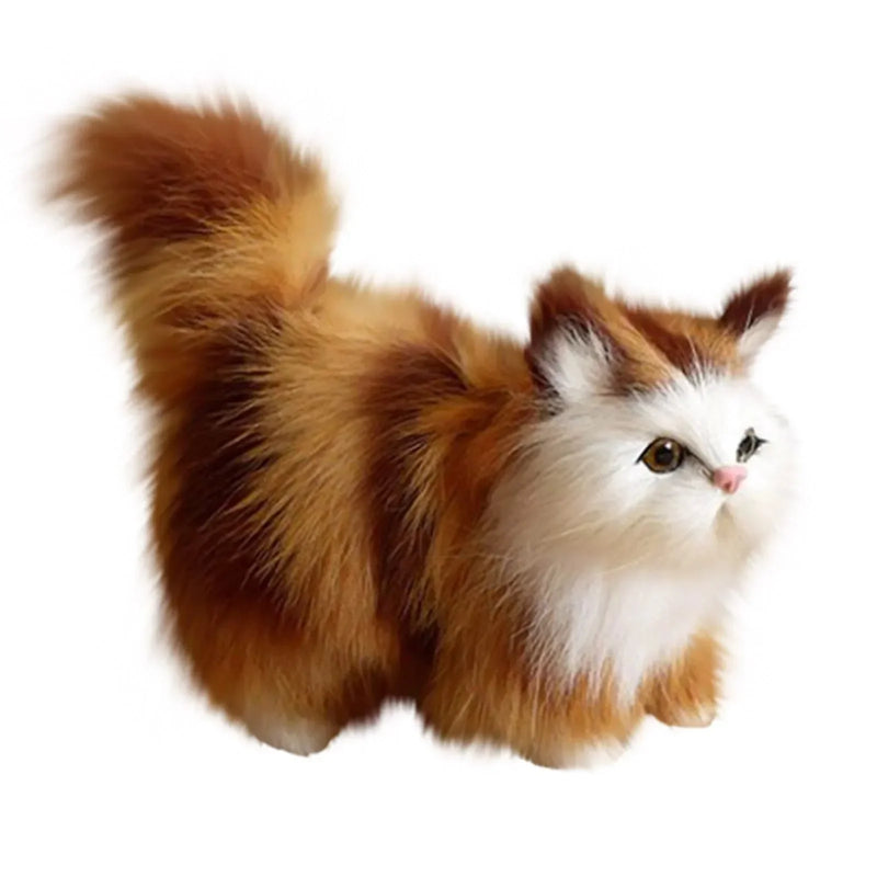 Peluche Chat Réaliste