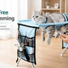 Pet Grooming Hammock with Stand – Adjustable Nail Trimming Restraint Sling for Small to Medium Dogs and Cats