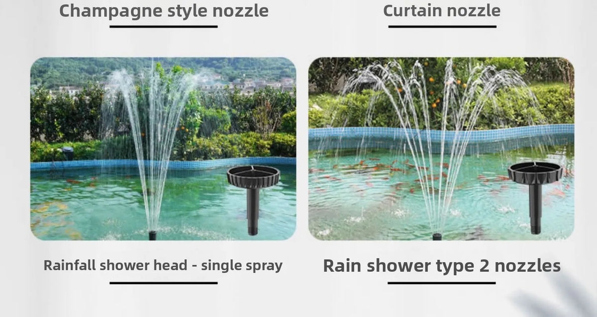 Submersible Pond Pump for Fountains, Filtration & Aeration