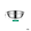 Stainless Steel Pet Food Bowl for Dogs and Cats