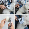 Self-Cleaning Pet Grooming Brush