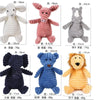 Corduroy Squeaky Plush Dog Toy - Bite-Resistant Animal Shapes