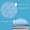 Self-Cooling Pet Mat for Dogs and Cats – Breathable, Washable Summer Pad