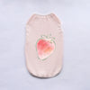 Breathable Fruit Print Pet Vest for Small Dogs and Cats