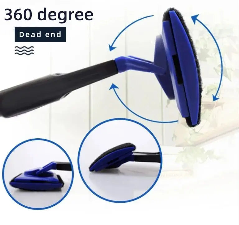 5-in-1 Aquarium Glass Cleaning Brush with Long Handle