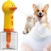 Cute Duck Electric Pet Bathing Foam Dispenser