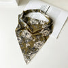 Boho Floral Print Cotton Triangle Hair Bandanas