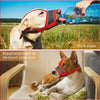 Adjustable Breathable Mesh Dog Muzzle with Reflective Strip