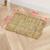 Handwoven Natural Straw Rabbit Grass Mat for Small Pets