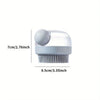 Pet Bath Brush with Soap Dispenser & Silicone Bristles