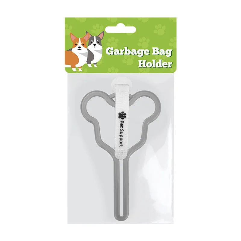 Hands-Free Dog Poop Bag Dispenser with Clip