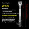 Clear Aquarium Skimmer with Acrylic Lily Pipe Inflow Outflow