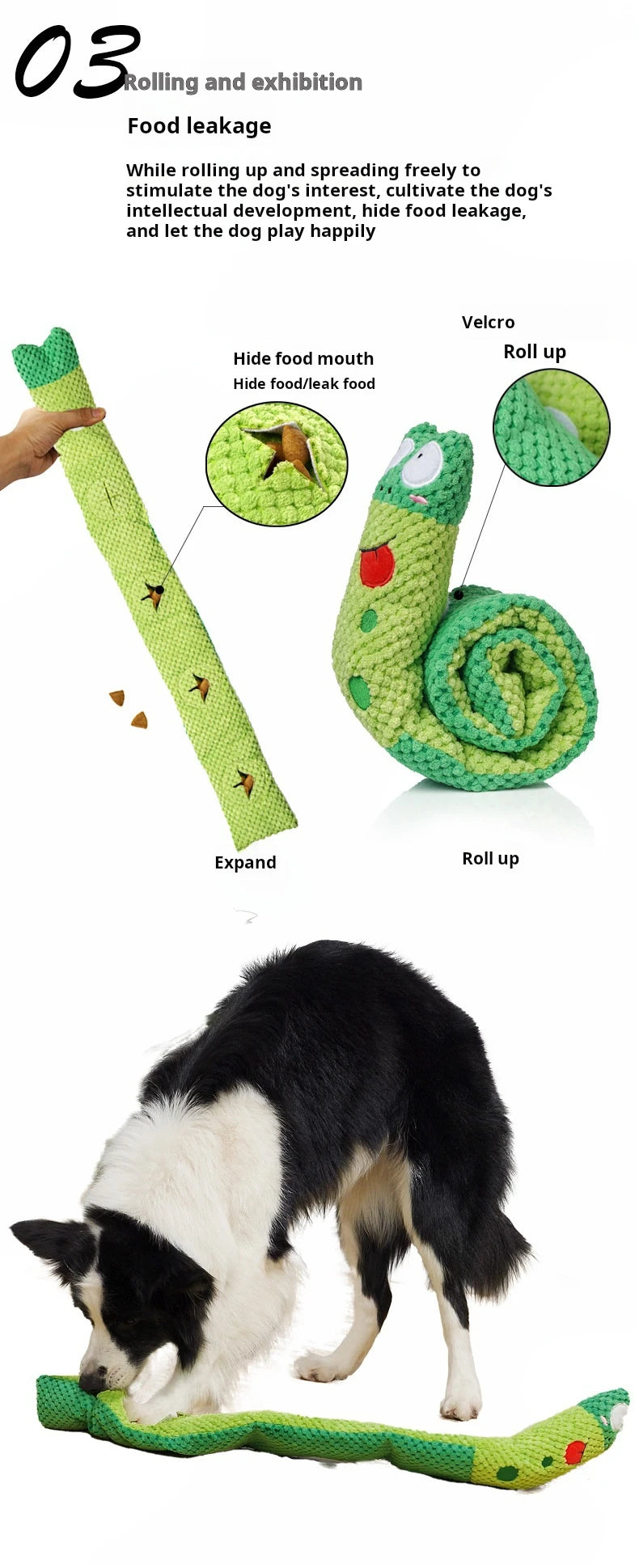 Jouet Distributeur de Friandises Puzzle Interactif pour Chiens
