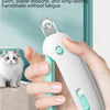 Adjustable Pet Nail Clipper with Anti-Splash Guard and Nail File