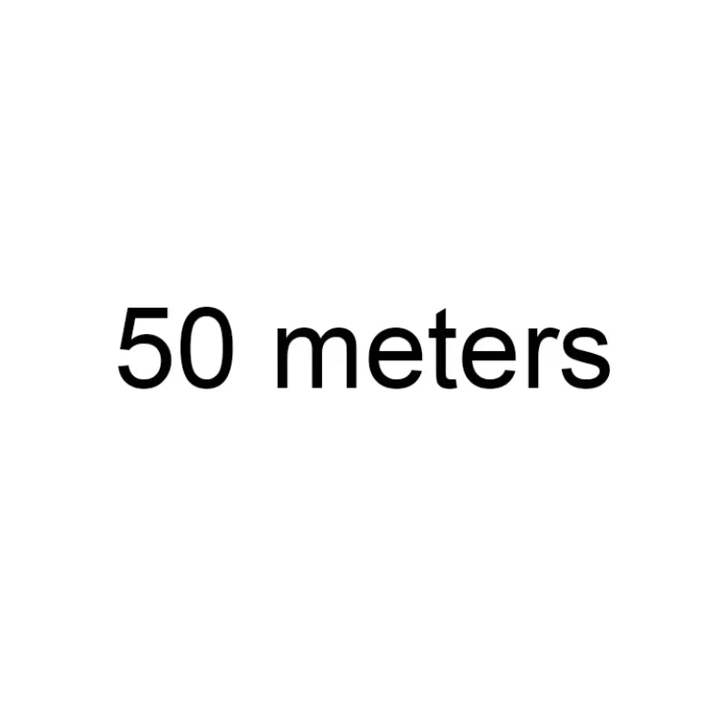 Text displaying the measurement 50 meters.