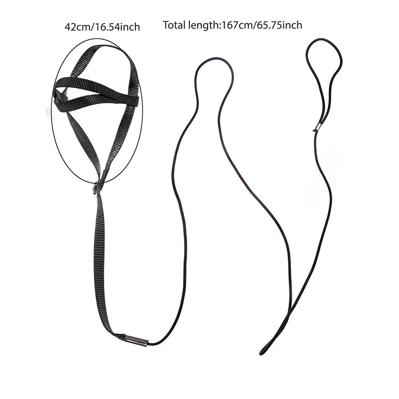 Nylon Bird Training Rope Harness Leash - Anti-Bite Parrot