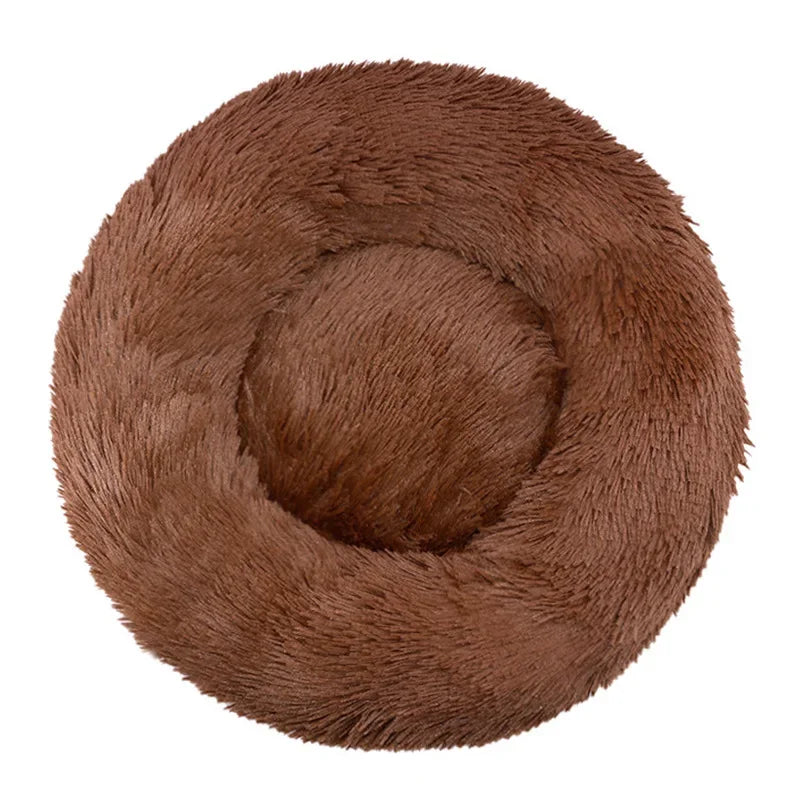 Ultra-Soft Plush Pet Bed for Dogs & Cats