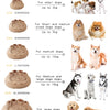 Lit pour chien moelleux et duveteux