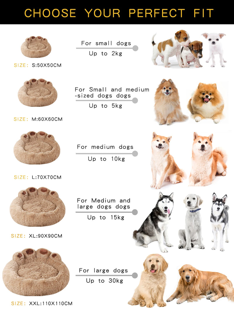 Lit pour chien moelleux et duveteux